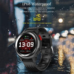 New IP68 Waterproof Bluetooth Sport Smartwatch Fitness Tracker Heart Rate Monitor Smart Watch - RAPBLUE