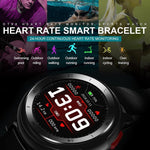 New IP68 Waterproof Bluetooth Sport Smartwatch Fitness Tracker Heart Rate Monitor Smart Watch - RAPBLUE