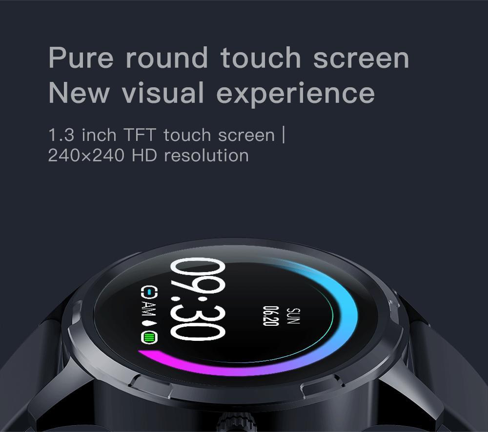 New IP67 Waterproof Bluetooth Fitness Tracker Heart Rate Digital Wrist Smartwatch - RAPBLUE