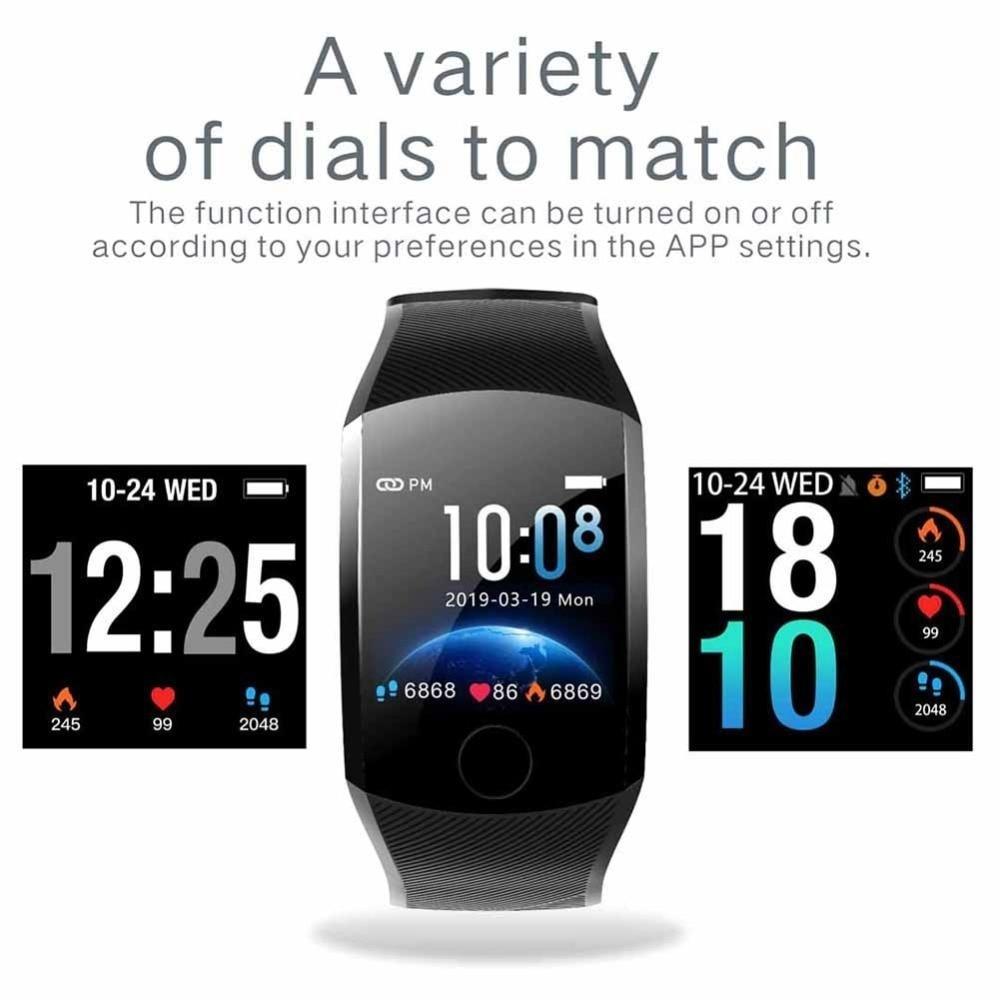 New Waterproof Fitness Bracelet Activity Tracker Digital Wrist Smartwatch For iPhone Samsung Xiaomi - RAPBLUE