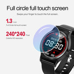 Full Touch Screen IP67 Waterproof Weather Forecast Digital Wrist Smartwatch - RAPBLUE