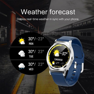 Full Touch Screen IP67 Waterproof Weather Forecast Digital Wrist Smartwatch - RAPBLUE