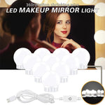 Light up Makeup Mirror Full Length Mirror with Lights LED Vanity Lights - RAPBLUE