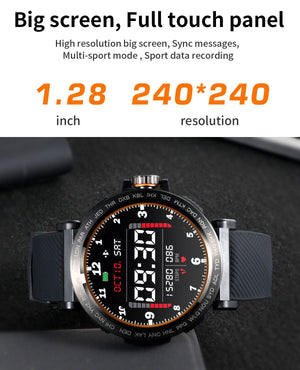 New IP68 Waterproof Sport Heart Rate Fitness Tracker Smartwatch For IOS Android Xiaomi - RAPBLUE