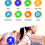New IP68 Waterproof Sport Heart Rate Fitness Tracker Smartwatch For IOS Android Xiaomi - RAPBLUE