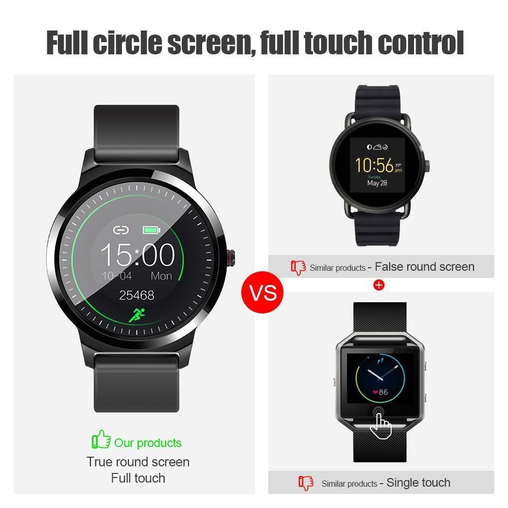 New Fitness Heart Rate Tracker Detection Water-Resistant Digital Wrist Smartwatch For iPhone Android Samsung - RAPBLUE