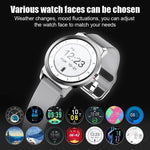 New Fitness Heart Rate Tracker Detection Water-Resistant Digital Wrist Smartwatch For iPhone Android Samsung - RAPBLUE