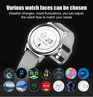 New Fitness Heart Rate Tracker Detection Water-Resistant Digital Wrist Smartwatch For iPhone Android Samsung - RAPBLUE