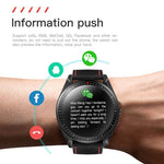 New Heart Rate Fitness Tracker 1.3'' Inch Full Touch Screen Bracelet Smart Watch - RAPBLUE