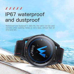 New Heart Rate Fitness Tracker 1.3'' Inch Full Touch Screen Bracelet Smart Watch - RAPBLUE