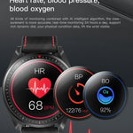 New Heart Rate Fitness Tracker 1.3'' Inch Full Touch Screen Bracelet Smart Watch - RAPBLUE