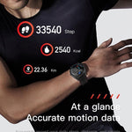 New Heart Rate Fitness Tracker 1.3'' Inch Full Touch Screen Bracelet Smart Watch - RAPBLUE