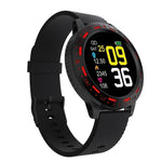 New IP67 Waterproof 1.3'' Full Touch Screen Heart Rate Fitness Tracker Sport Smartwatch - RAPBLUE