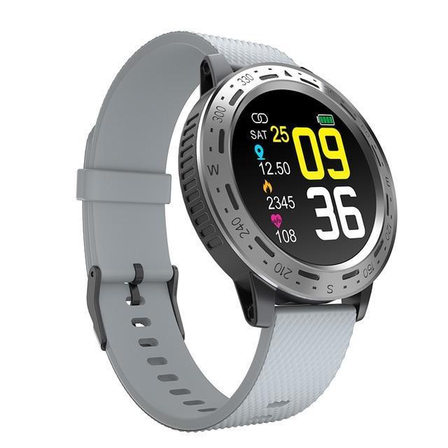 New IP67 Waterproof 1.3'' Full Touch Screen Heart Rate Fitness Tracker Sport Smartwatch - RAPBLUE