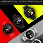 New IP67 Waterproof 1.3'' Full Touch Screen Heart Rate Fitness Tracker Sport Smartwatch - RAPBLUE