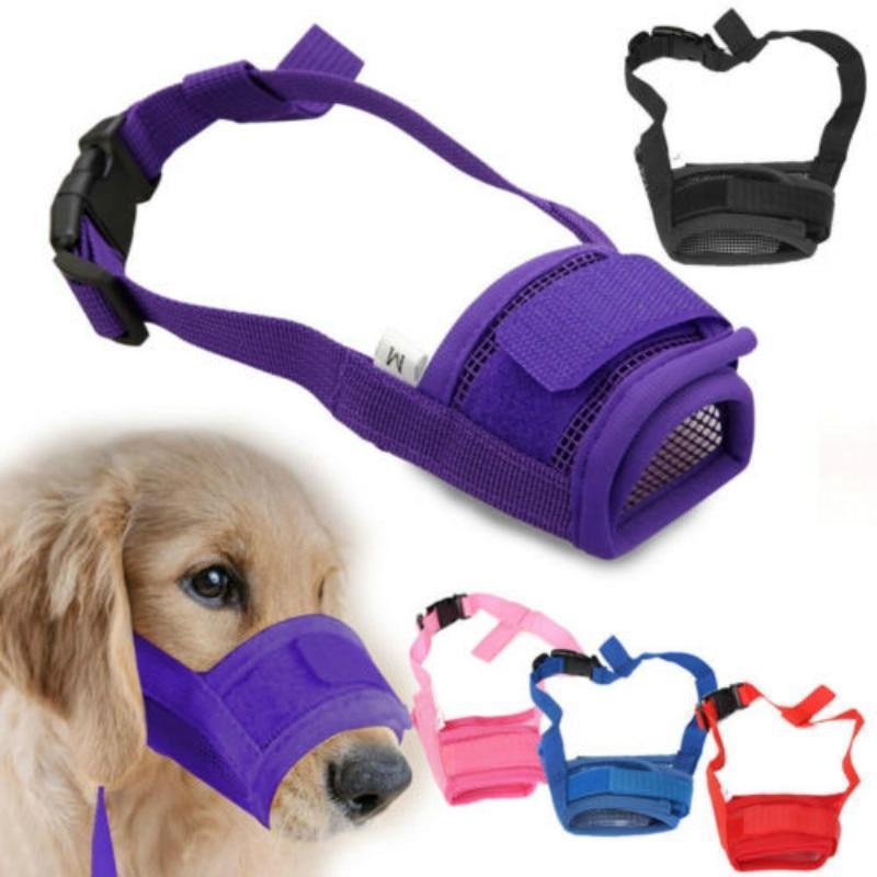 Adjustable Anti Bite Bark Dog safety muzzle - RAPBLUE