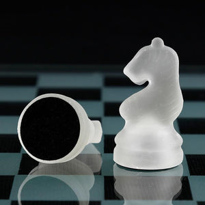 Acrylic Elegant Glass Chess Set - RAPBLUE