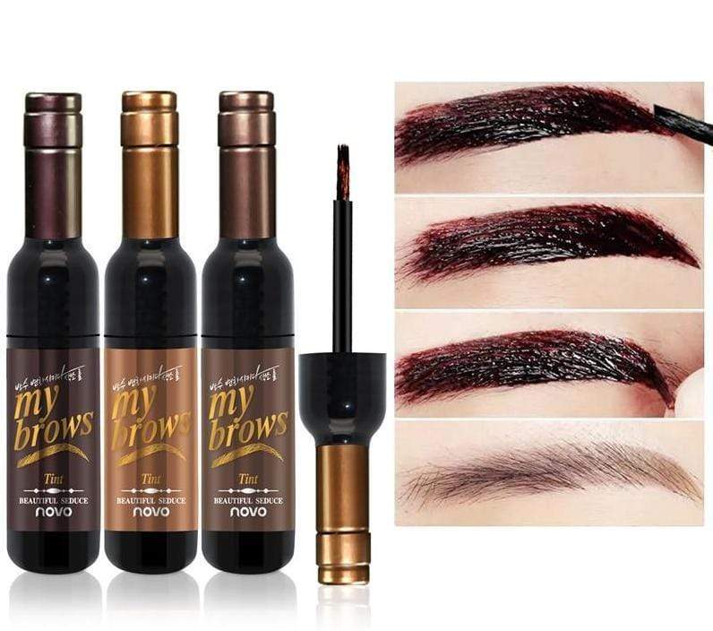 Waterproof Red Wine Peel Off Eye Brow Tattoo - RAPBLUE