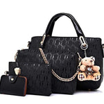 4 Piece Set Fashion Women Handbags - RAPBLUE