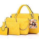 4 Piece Set Fashion Women Handbags - RAPBLUE