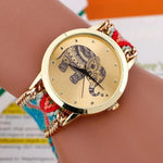 Gold Tribal Chain Elephant Watch - RAPBLUE