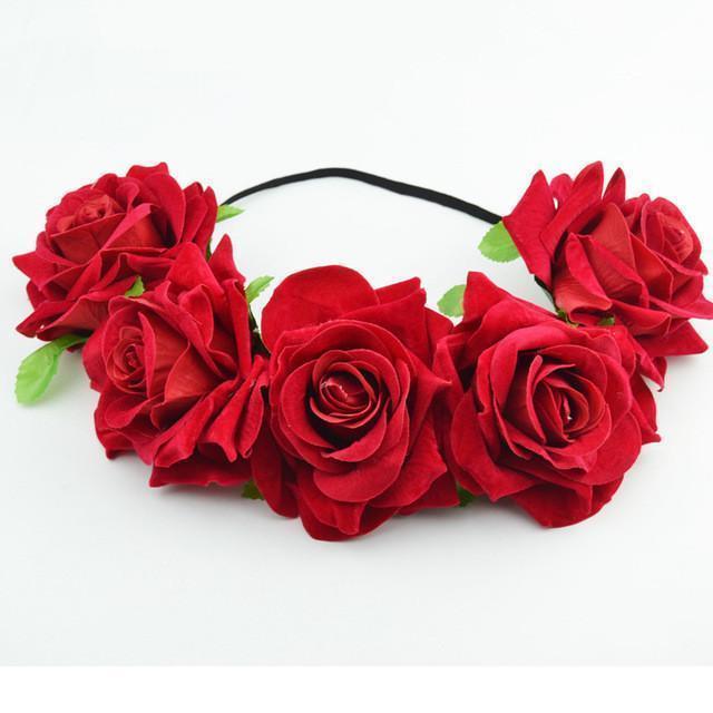 Rose Flower Crown - RAPBLUE