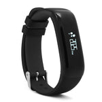 New Smartband Bluetooth Fitness Bracelet with Blood Pressure Heart Rate Monitor for Android IOS Phone - RAPBLUE