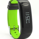 New Smartband Bluetooth Fitness Bracelet with Blood Pressure Heart Rate Monitor for Android IOS Phone - RAPBLUE