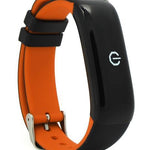 New Smartband Bluetooth Fitness Bracelet with Blood Pressure Heart Rate Monitor for Android IOS Phone - RAPBLUE