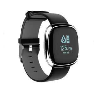 Classic Smart Watch Blood Pressure Heart Rate Monitor Smart Bracelet with Pedometer Sleep Fitness Tracker for Android IOS Smartphone - RAPBLUE