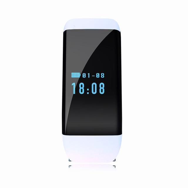 Ultra Light Fashion Smart Watch Fitness Activity Tracker with Pedometer Heart Rate Monitor for IOS Android - RAPBLUE