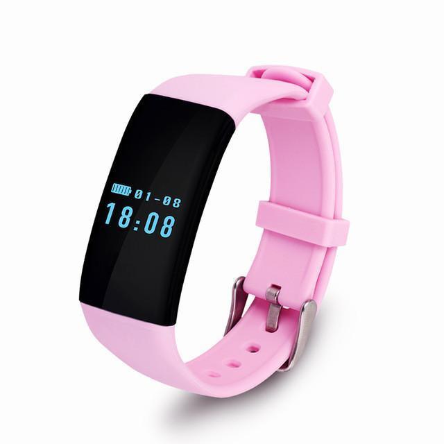 Ultra Light Fashion Smart Watch Fitness Activity Tracker with Pedometer Heart Rate Monitor for IOS Android - RAPBLUE