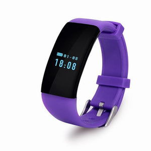 Ultra Light Fashion Smart Watch Fitness Activity Tracker with Pedometer Heart Rate Monitor for IOS Android - RAPBLUE