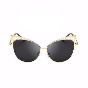 Twin Beam Cat Eye Sunglasses - RAPBLUE