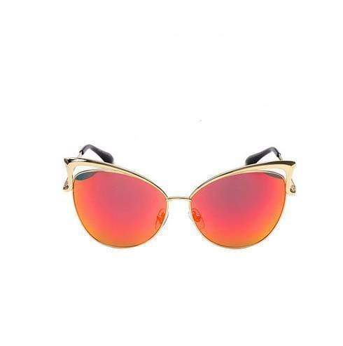 Twin Beam Cat Eye Sunglasses - RAPBLUE