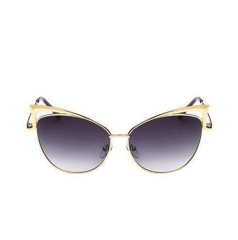 Twin Beam Cat Eye Sunglasses - RAPBLUE