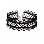 Black Lace Choker - RAPBLUE