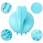 Electric Cute Rabbit Head Massager - RAPBLUE