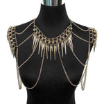 Tassel Body Chain Necklace - RAPBLUE