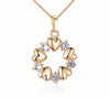 Golden Heart Necklace - RAPBLUE