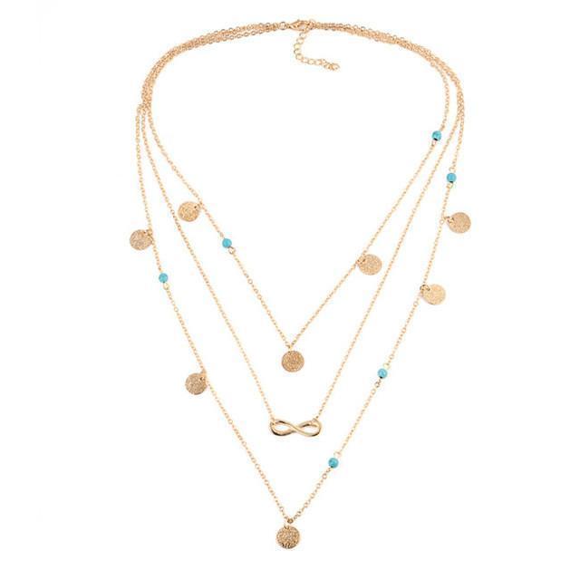 Multi-Layer Leaf Chain Necklaces - RAPBLUE