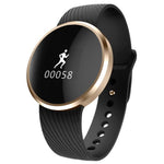 New Oval Smart Bracelet Monitor Waterproof Bluetooth Smartwatch with Notifier Sync for Android IOS - RAPBLUE