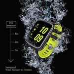 Bluetooth Sport Smart Watch IP68 Waterproof Swimming with Heart Rate Monitor Remote Camera Control - RAPBLUE