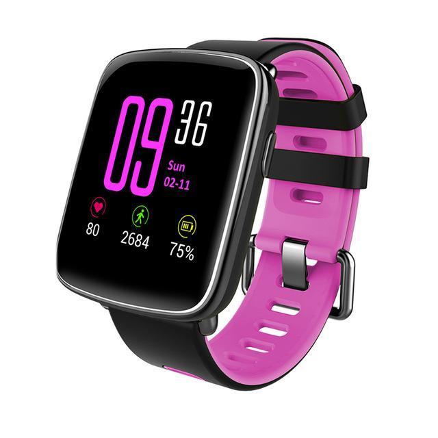 Bluetooth Sport Smart Watch IP68 Waterproof Swimming with Heart Rate Monitor Remote Camera Control - RAPBLUE