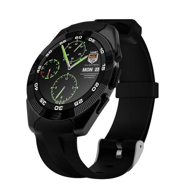 New Adventurer's Alloy Bluetooth Sport Smart Watch with Heart Rate Monitor Pedometer Fitness Tracker SMS Call Reminder - RAPBLUE