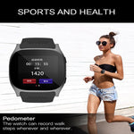 New Bluetooth Smart Watch with Camera Music Player Facebook Whatsapp Sync SMS Support SIM TF Card for Android - RAPBLUE