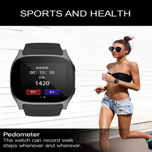 New Bluetooth Smart Watch with Camera Music Player Facebook Whatsapp Sync SMS Support SIM TF Card for Android - RAPBLUE