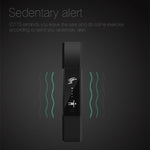 New Smart Bracelet Band with Sleep Activity Fitness Tracker Alarm Clock Vibration Pedometer Indicator for Iphone Android Smartband - RAPBLUE