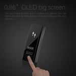 New Smart Bracelet Band with Sleep Activity Fitness Tracker Alarm Clock Vibration Pedometer Indicator for Iphone Android Smartband - RAPBLUE