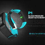 New Smartband Bluetooth Fitness Bracelet with Blood Pressure Heart Rate Monitor for Android IOS Phone - RAPBLUE